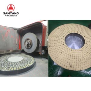 Đá mài kim cương đôi dia500 630x53x7x240