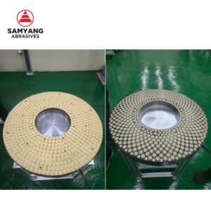 Đá mài kim cương đôi dia500 630x53x7x240