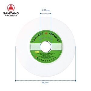 Đá mài trắng WA120K